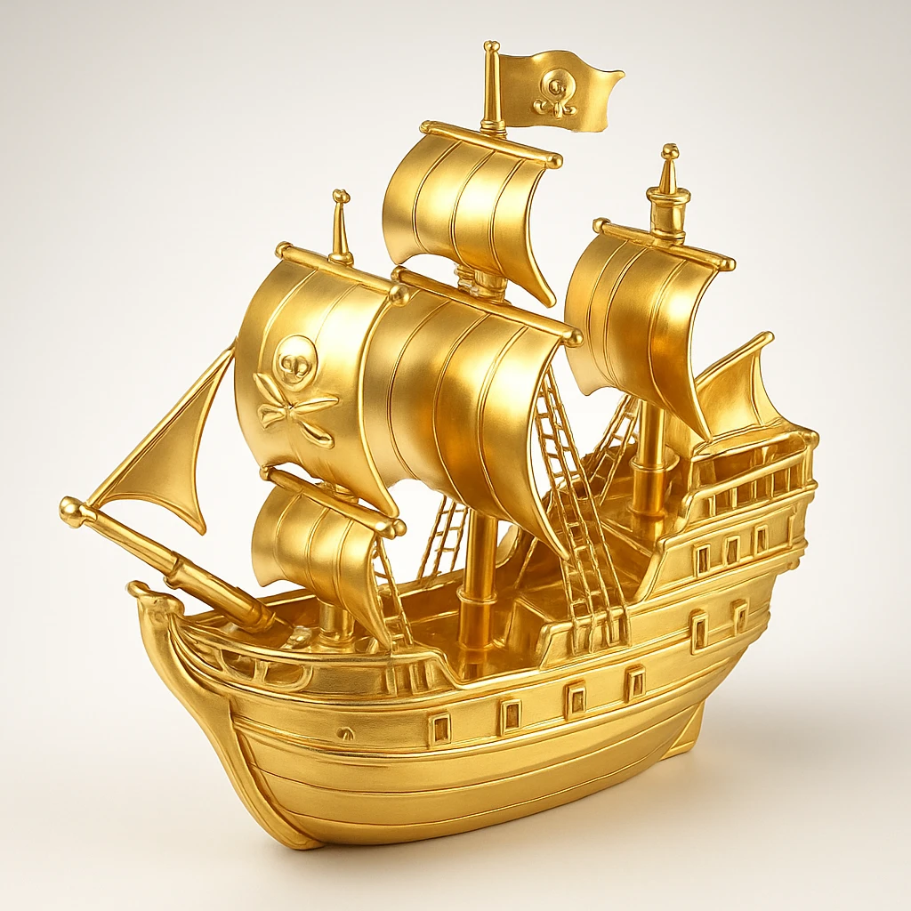 pirate ship emoji