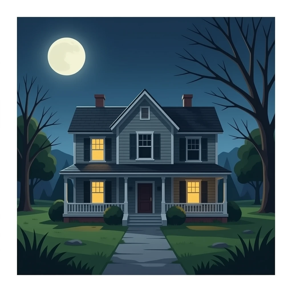 abandoned house emoji