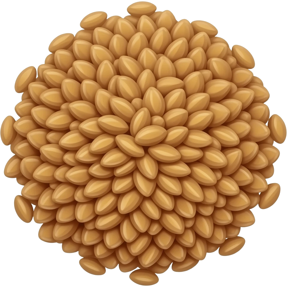 Flax seed emoji