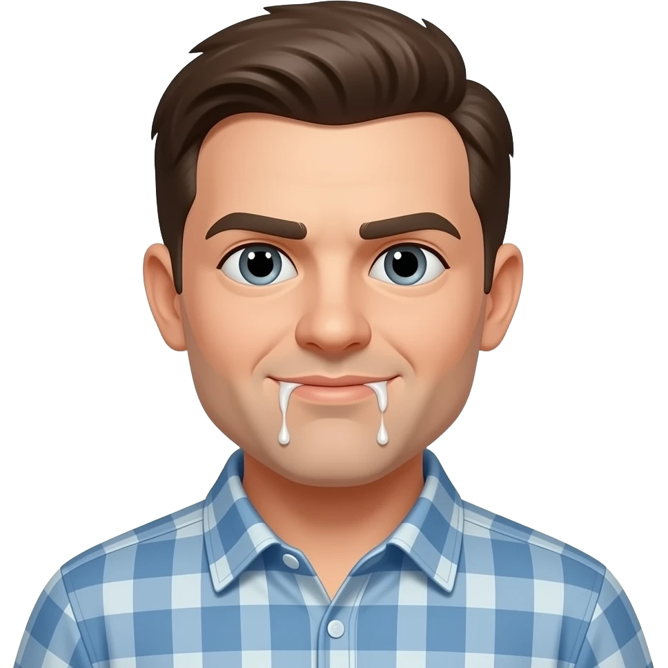 Drooling a lot daddy emoji