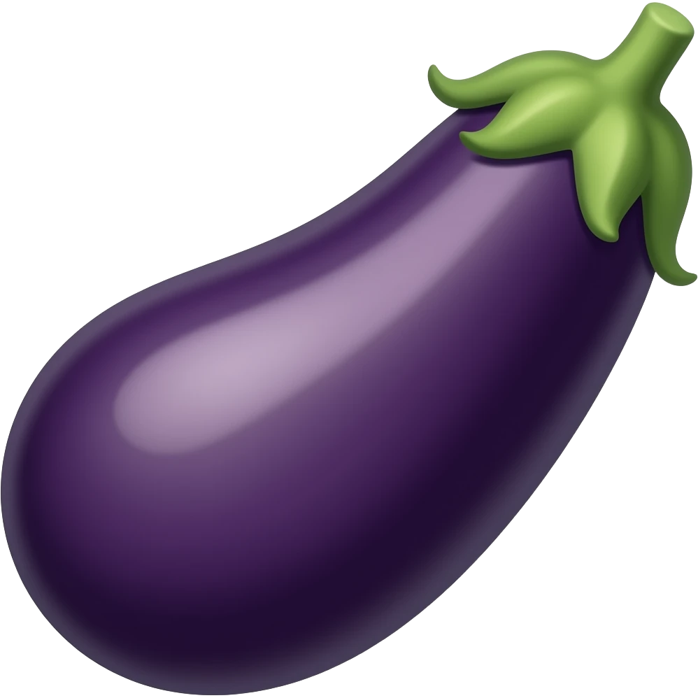Big eggplant  emoji