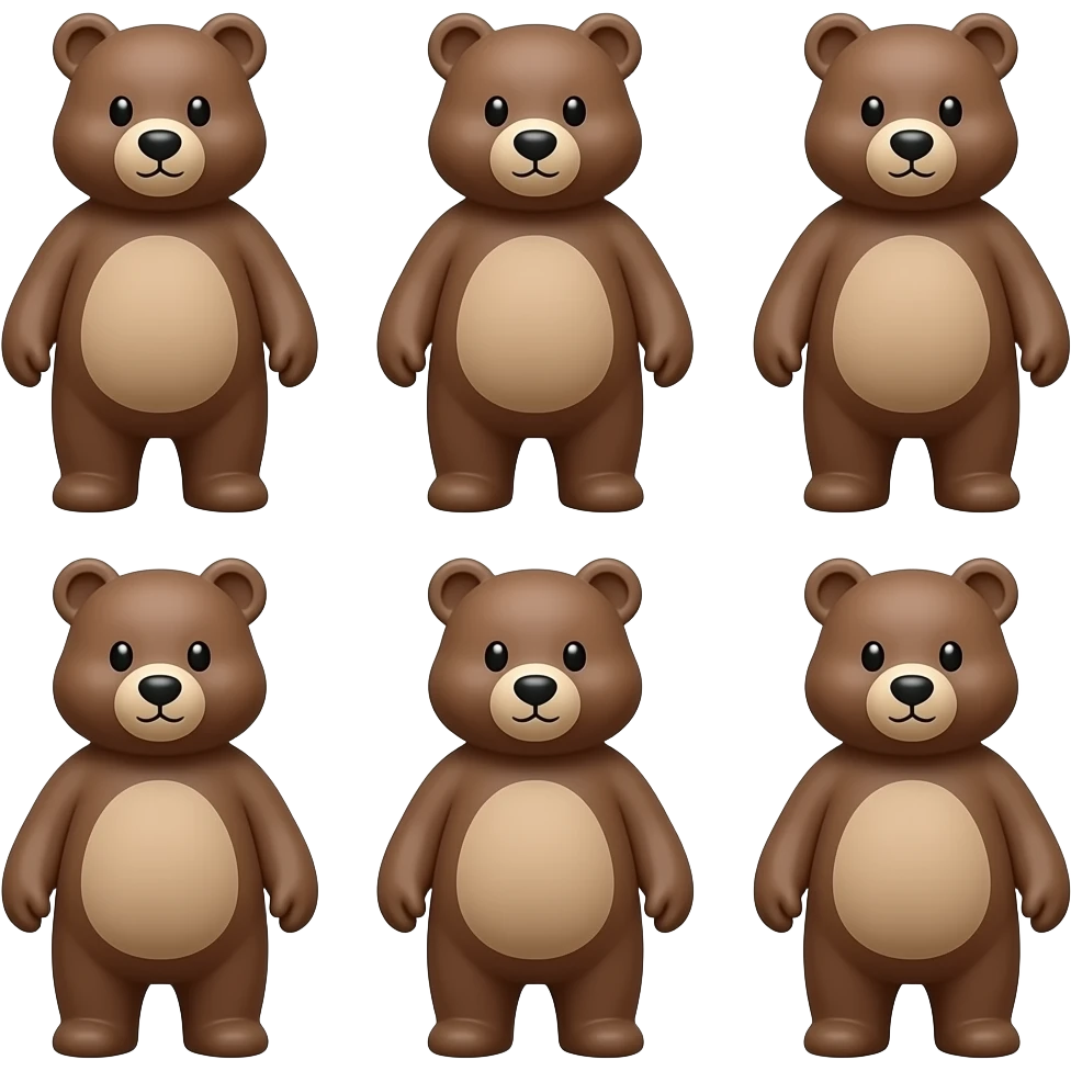 7 Bears emoji