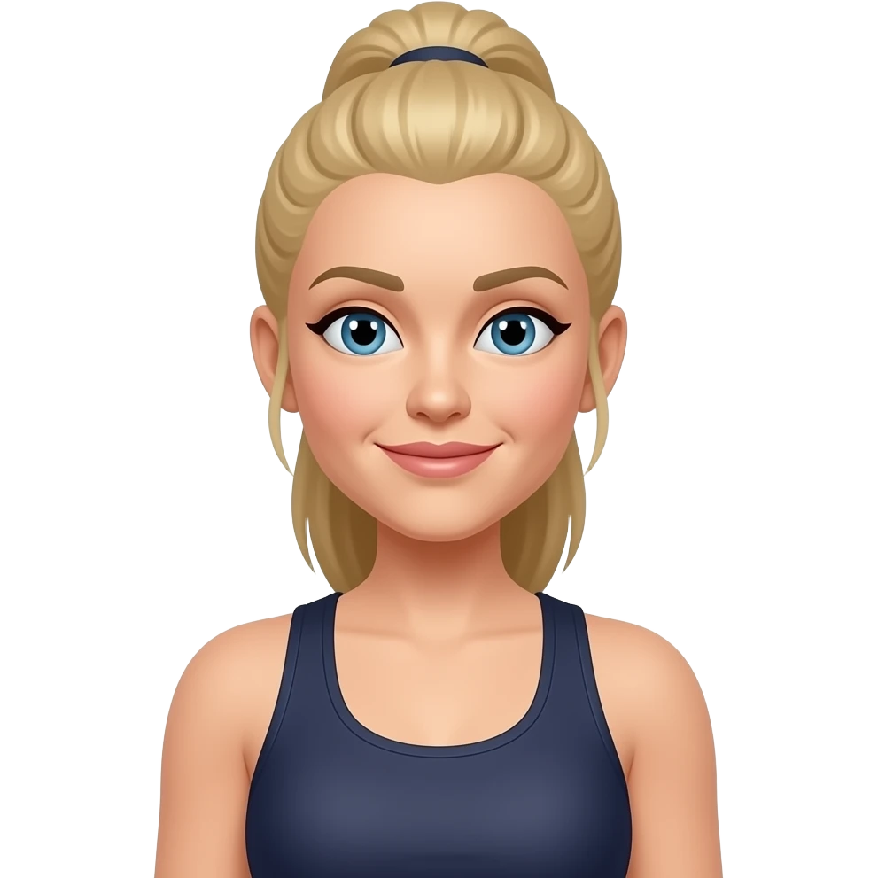 woman in gym emoji