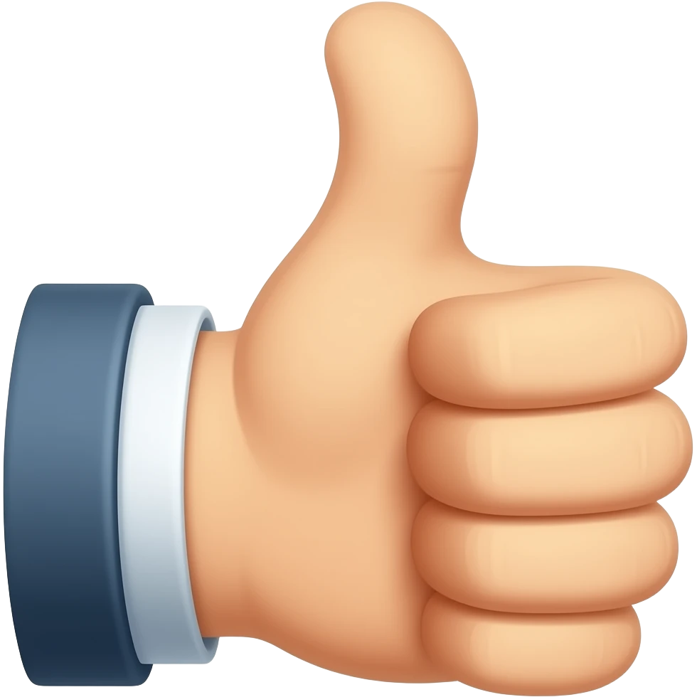 pulgar arriba emoji