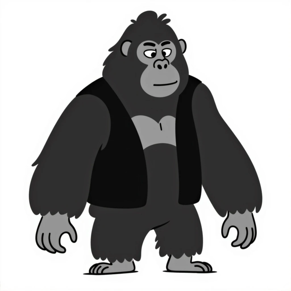 Gorilla emoji