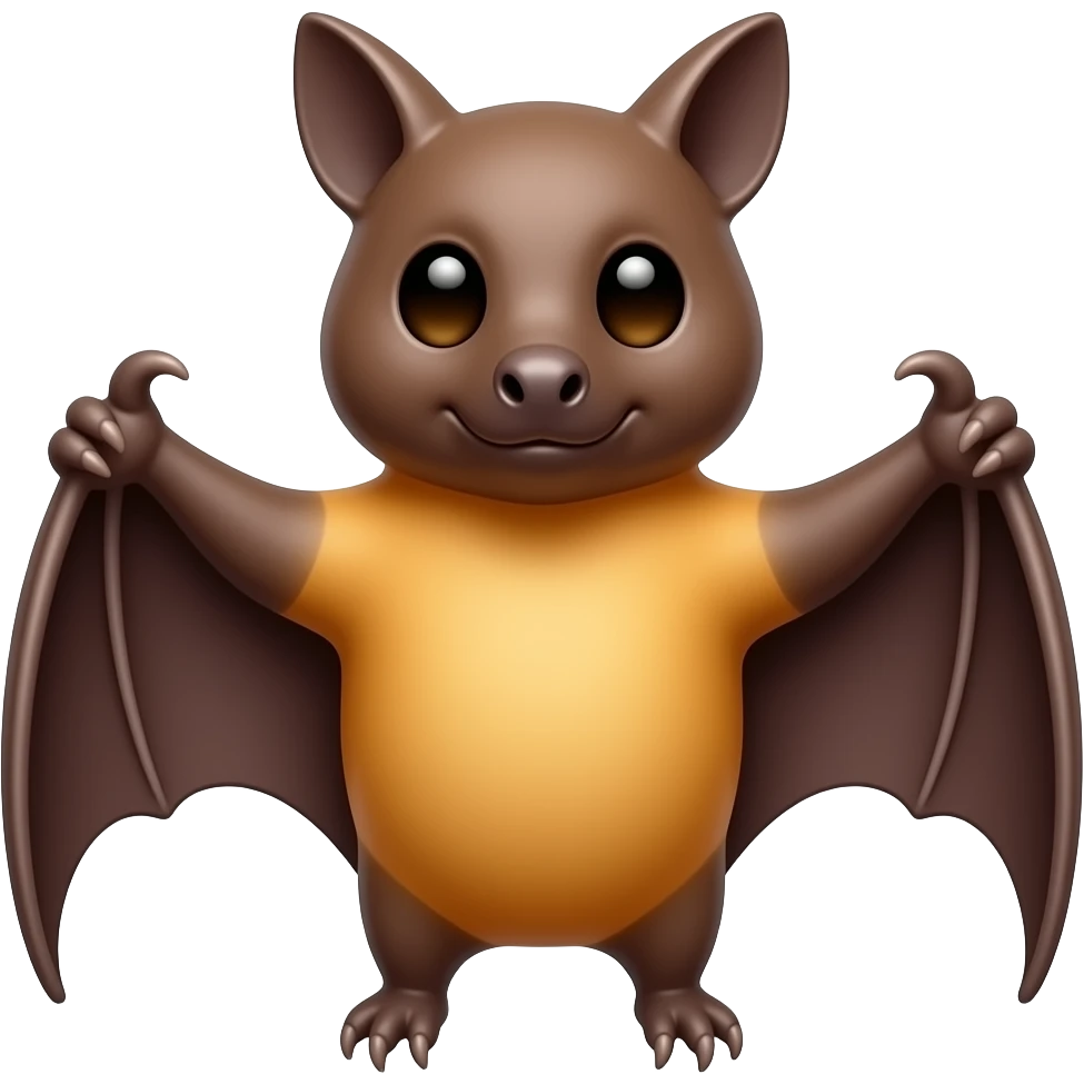Flying fox emoji