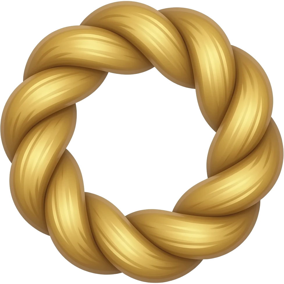 Knotted rope emoji