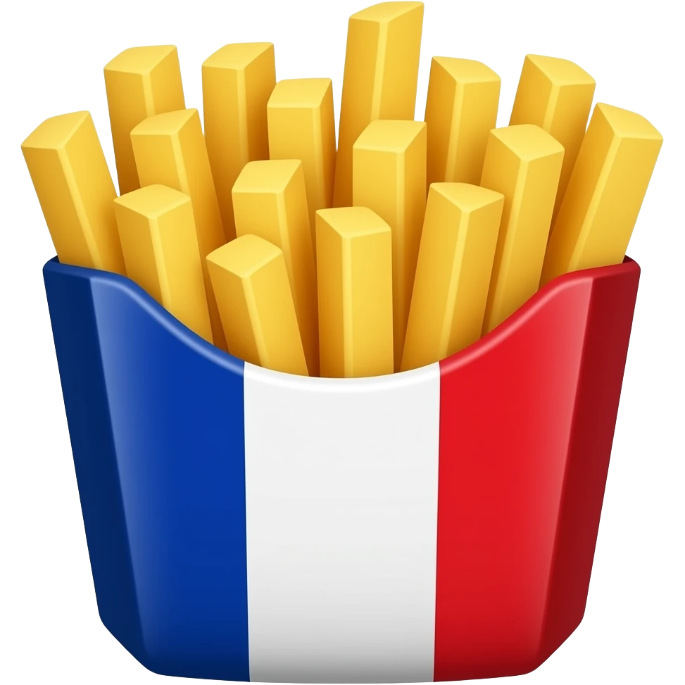 French fries emoji