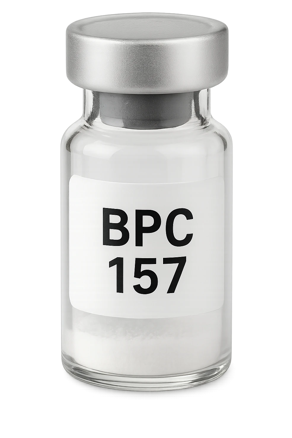 BOCCETTA DI FIALA MEDICA CON LA SCRITTA "BPC 157" SULL'ETICHETTA, iperrealistiche 4k emoji