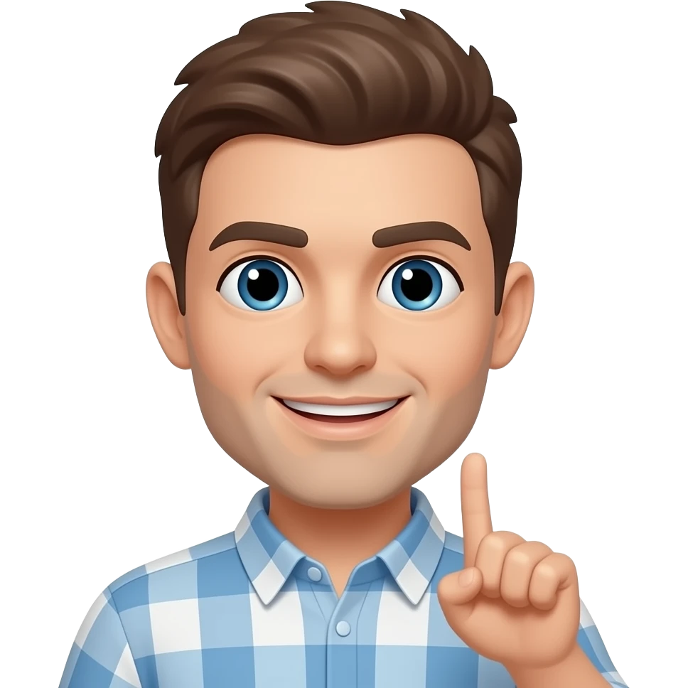 One pinky out for a promise emoji