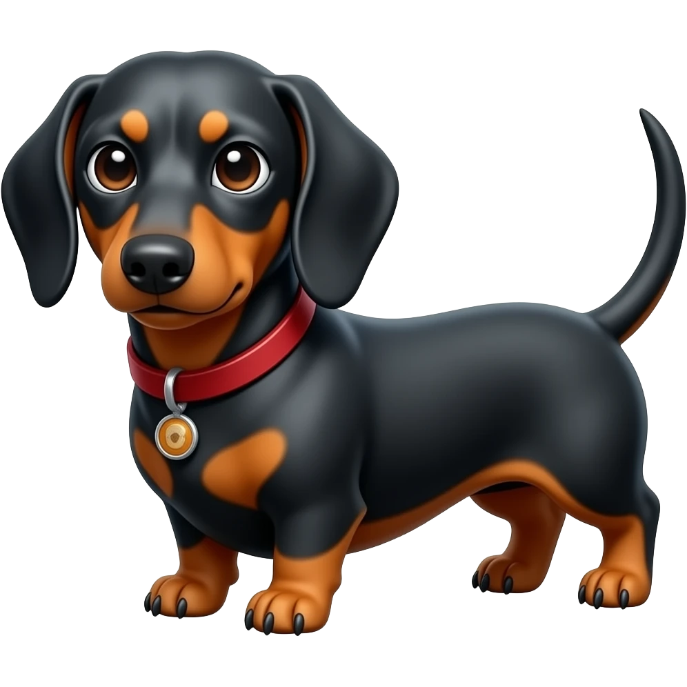 dachshund annoyed emoji