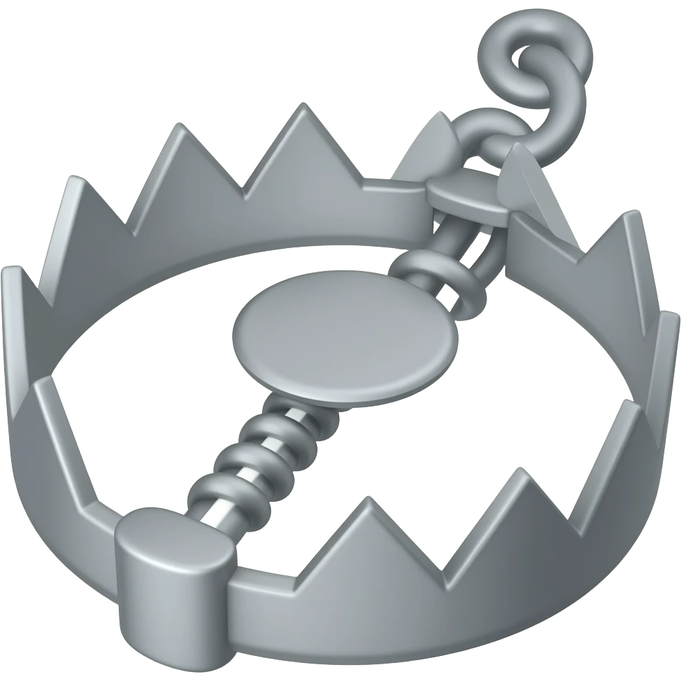 bear trap emoji