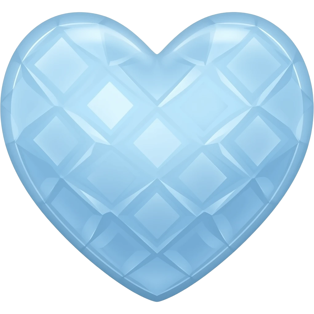 Coração congelado emoji