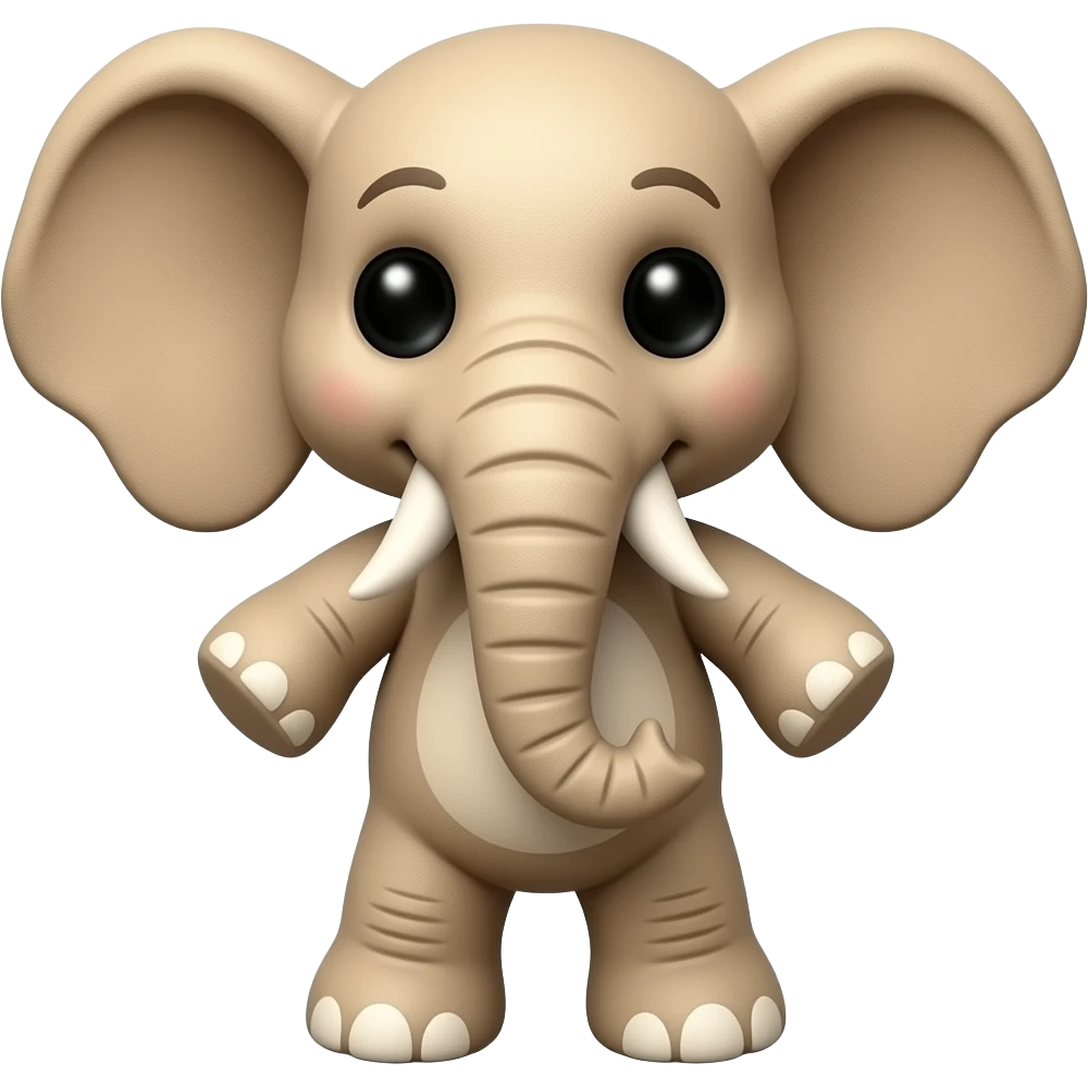 Elephant voodoo doll emoji