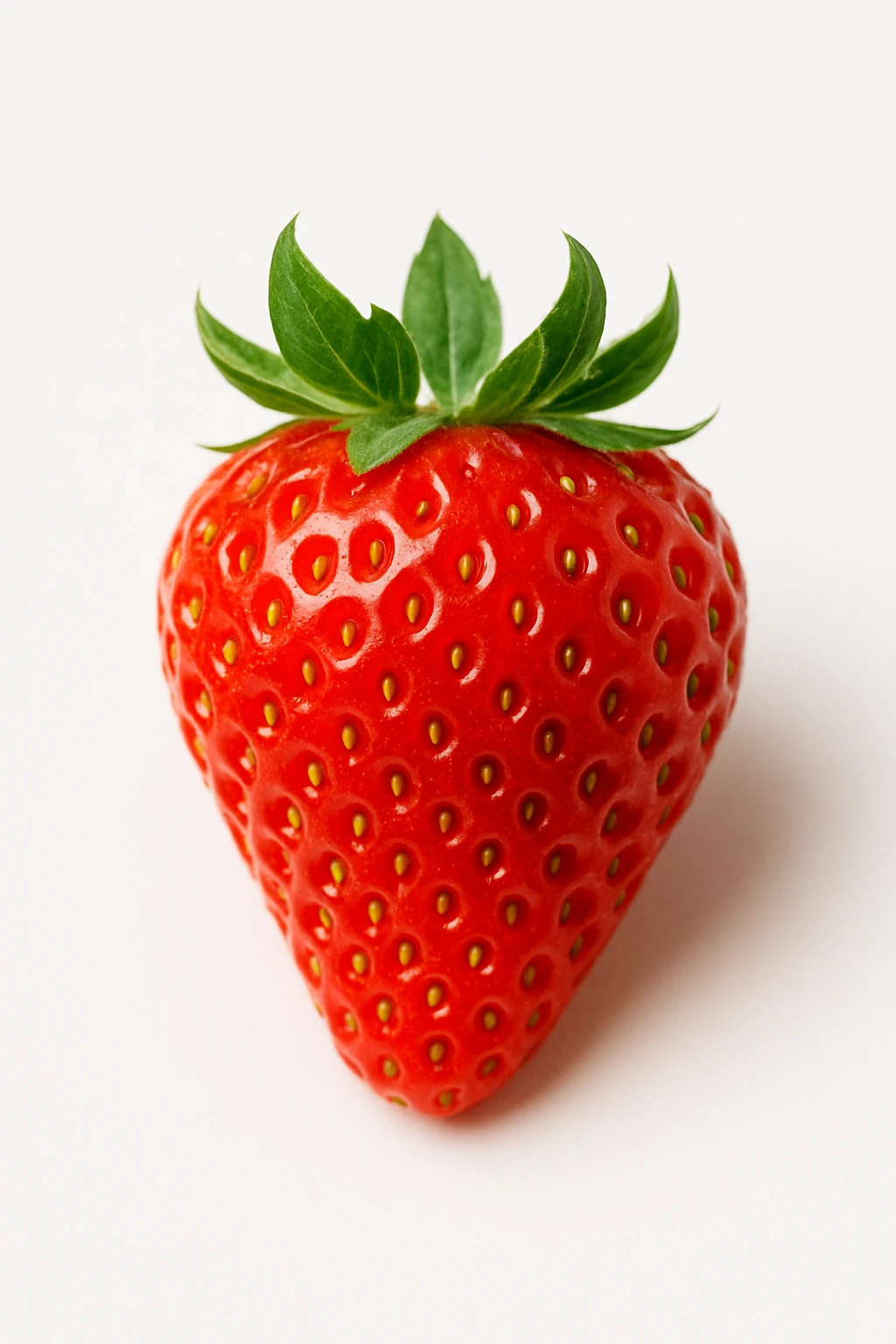 A single strawberry emoji