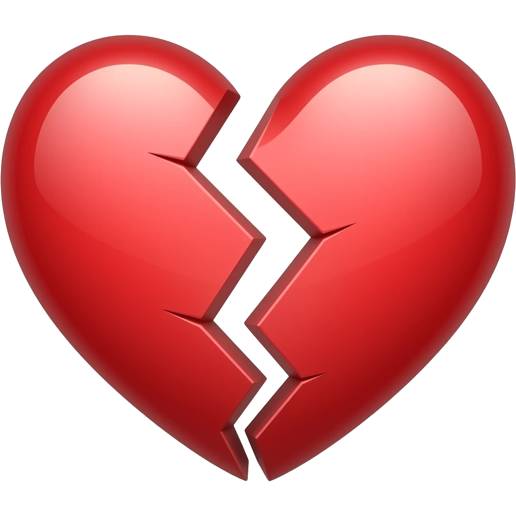 Heart broken imoji emoji