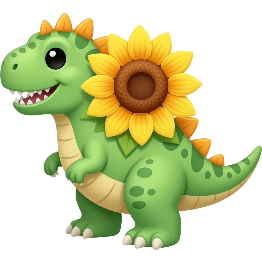 create a tiny diny sunflower themed emoji