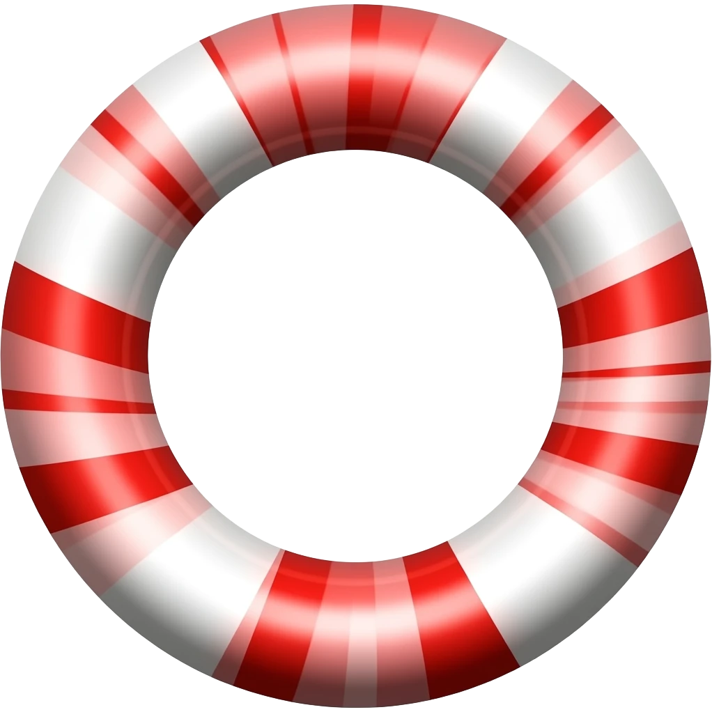 Red ring barrier. emoji