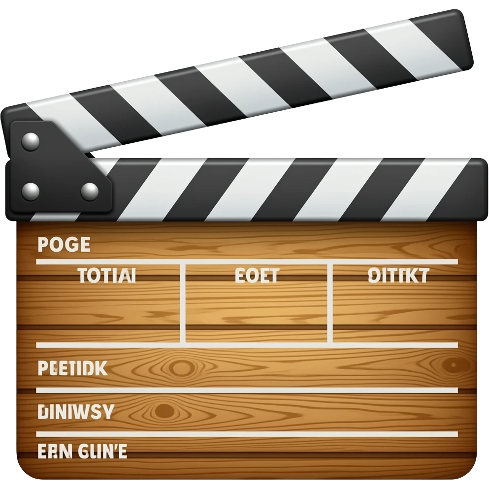 Clapboard emoji