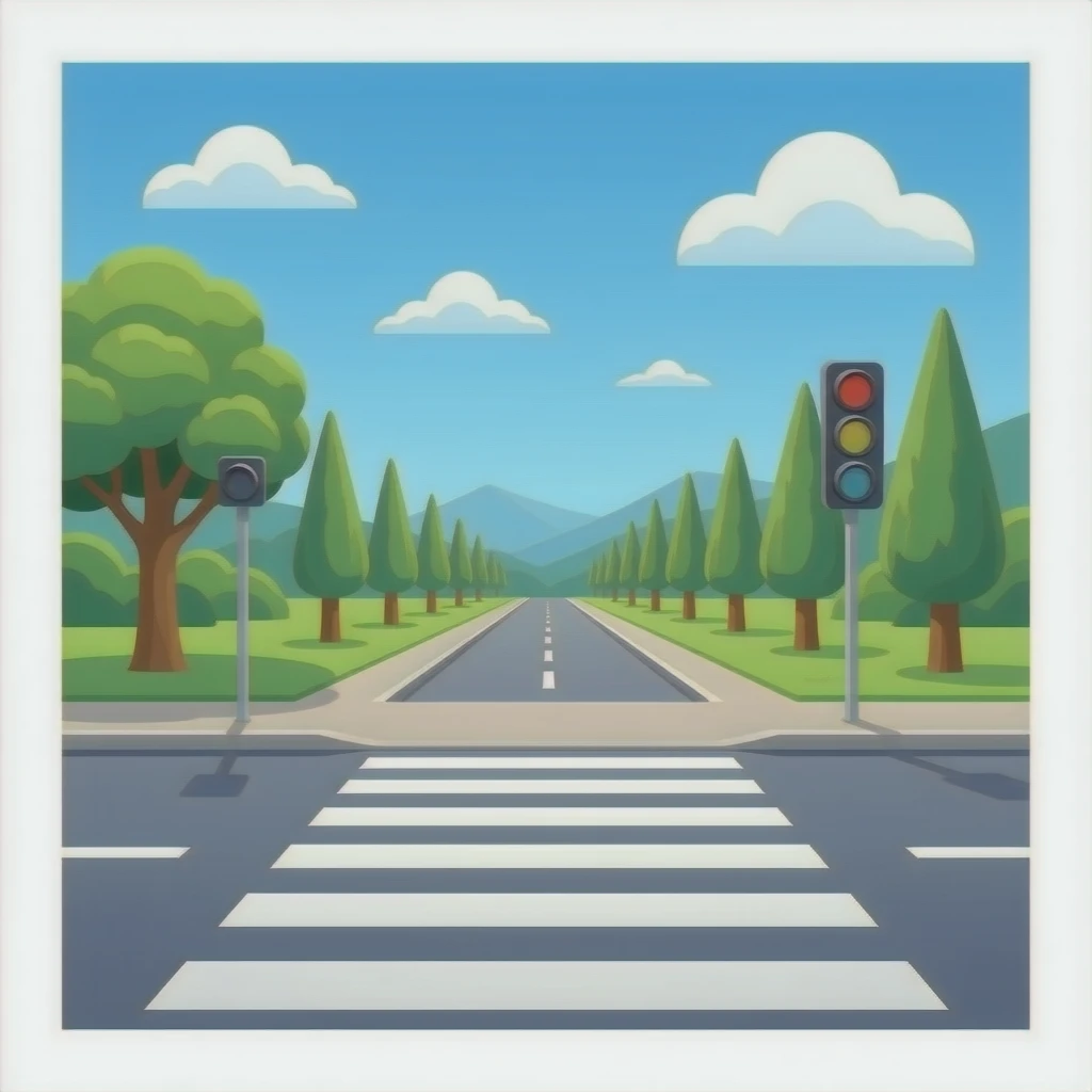 Zebra Crossing emoji