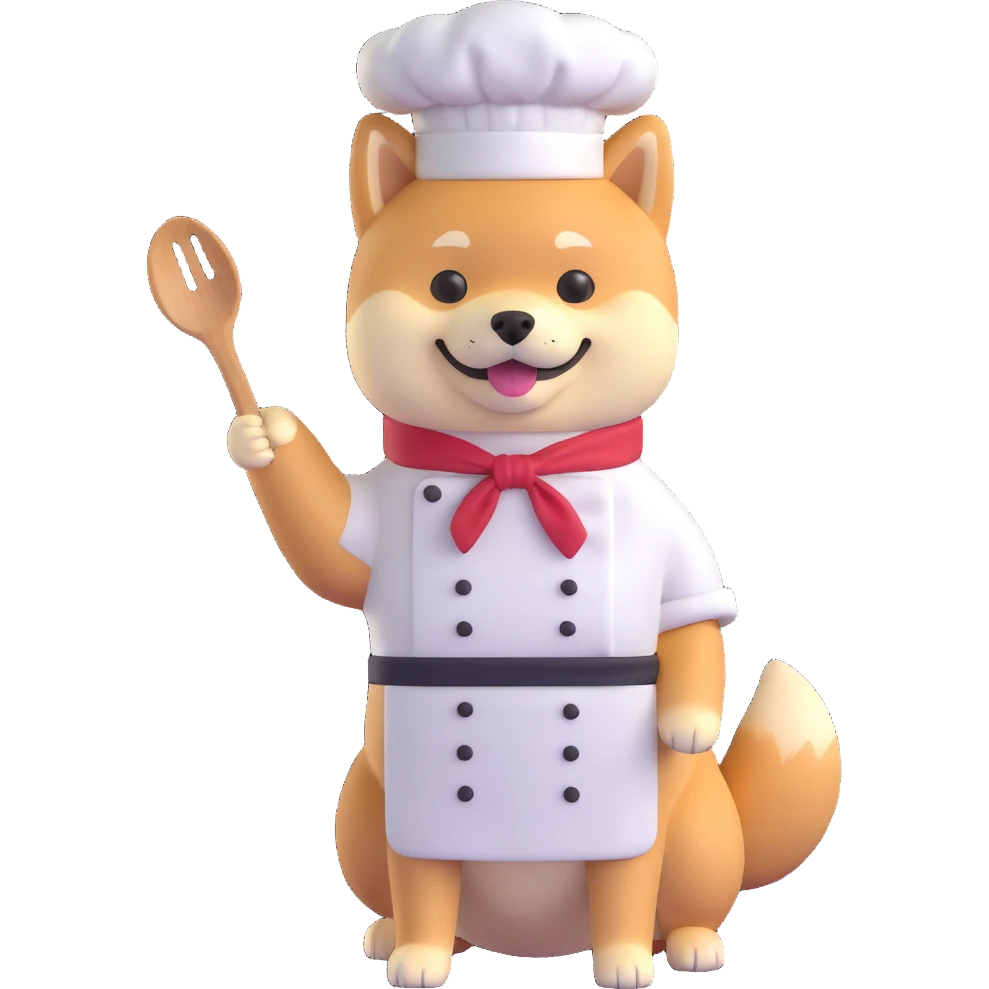 shiba inu chef emoji