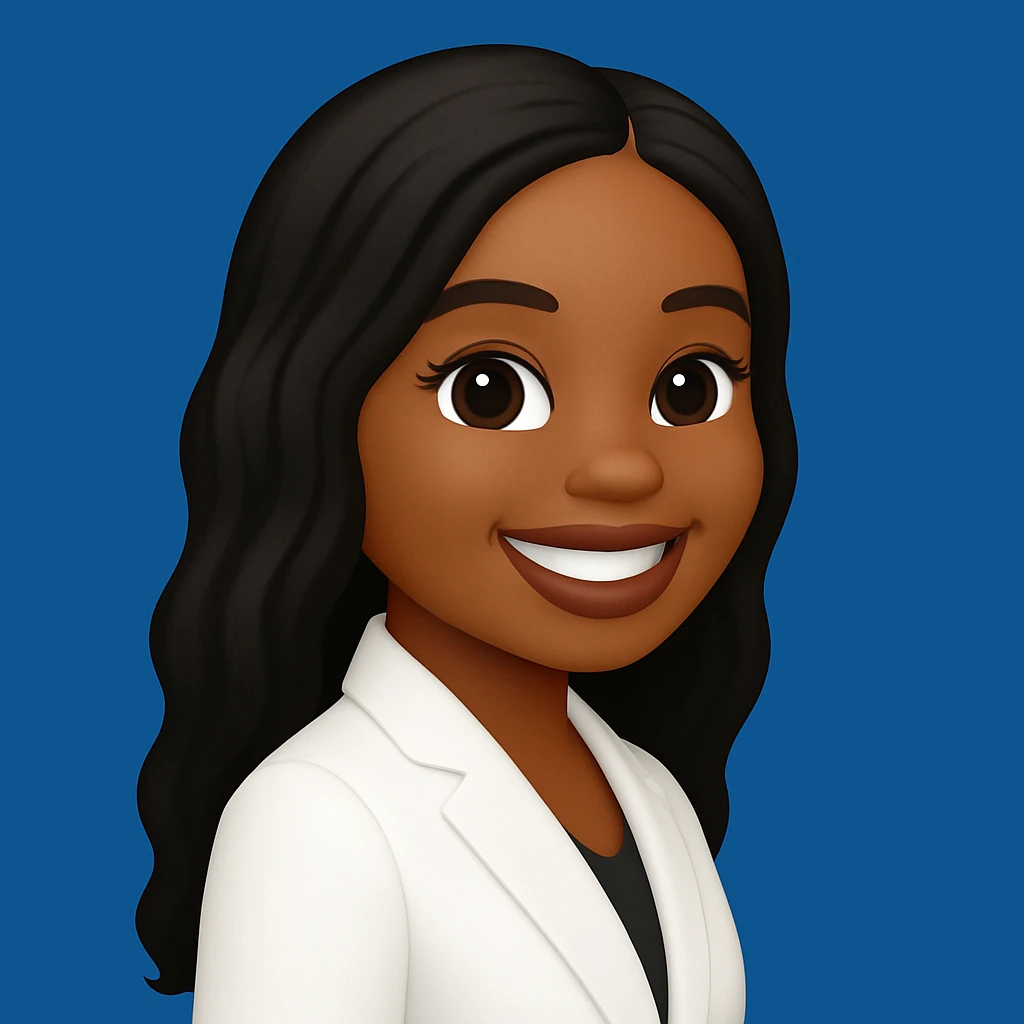 turn the second man in emoji style of the 1st image, match the facial features and match dressing style of the 2nd image, she is wearing white suit side pose emoji