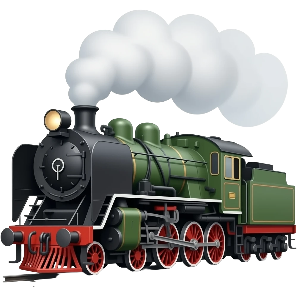 Classic locomotive emoji
