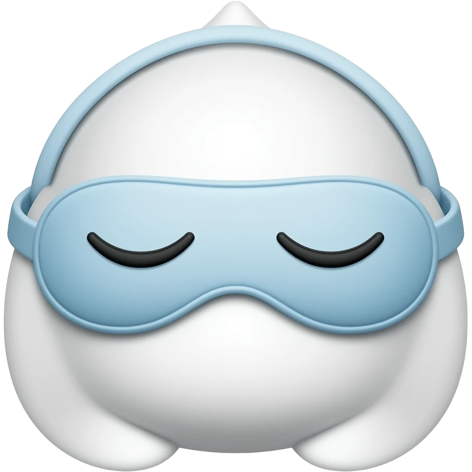 sleep mask emoji
