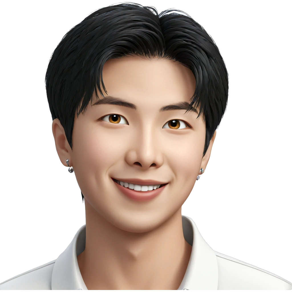 smiling boy with earrings emoji