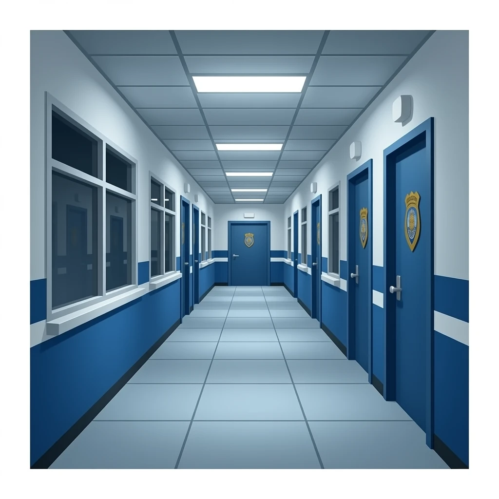 Police station Hallway emoji