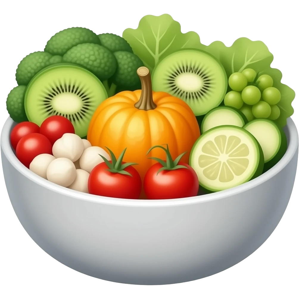 vegan bowl emoji