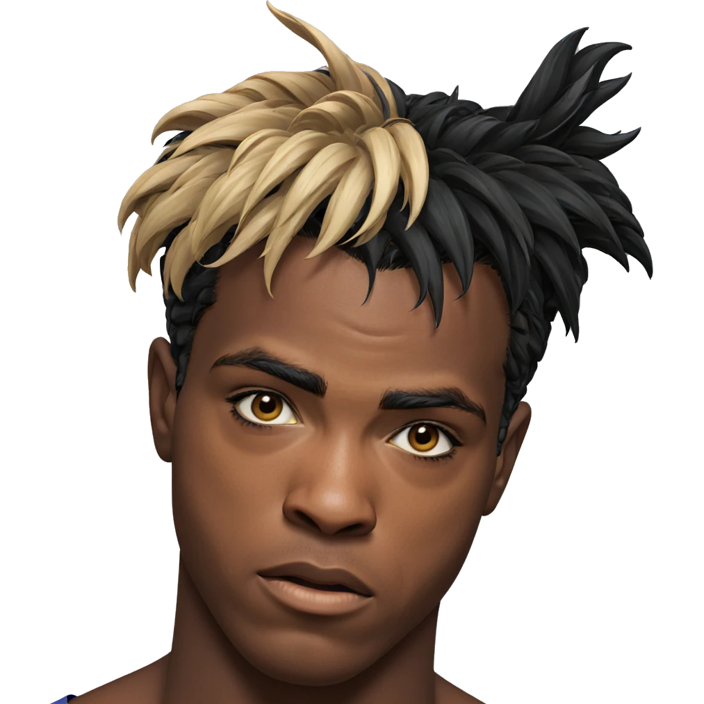 portrait of a dark-skinned boy emoji