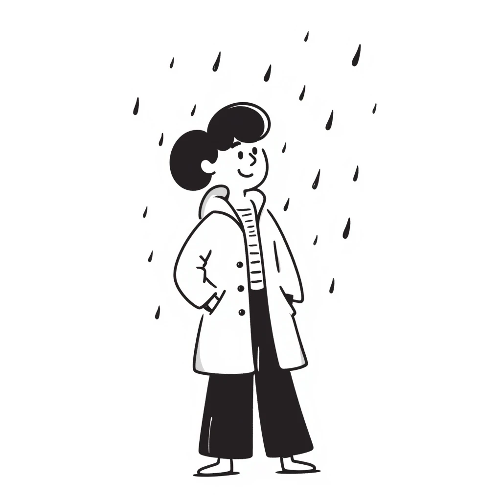 Rain emoji