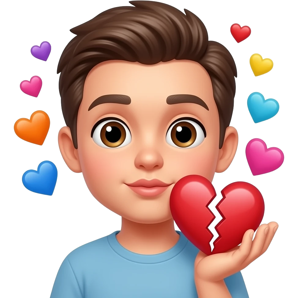 ❤️😘😍🥰💕♥️💖💙💗💜💔💞 emoji