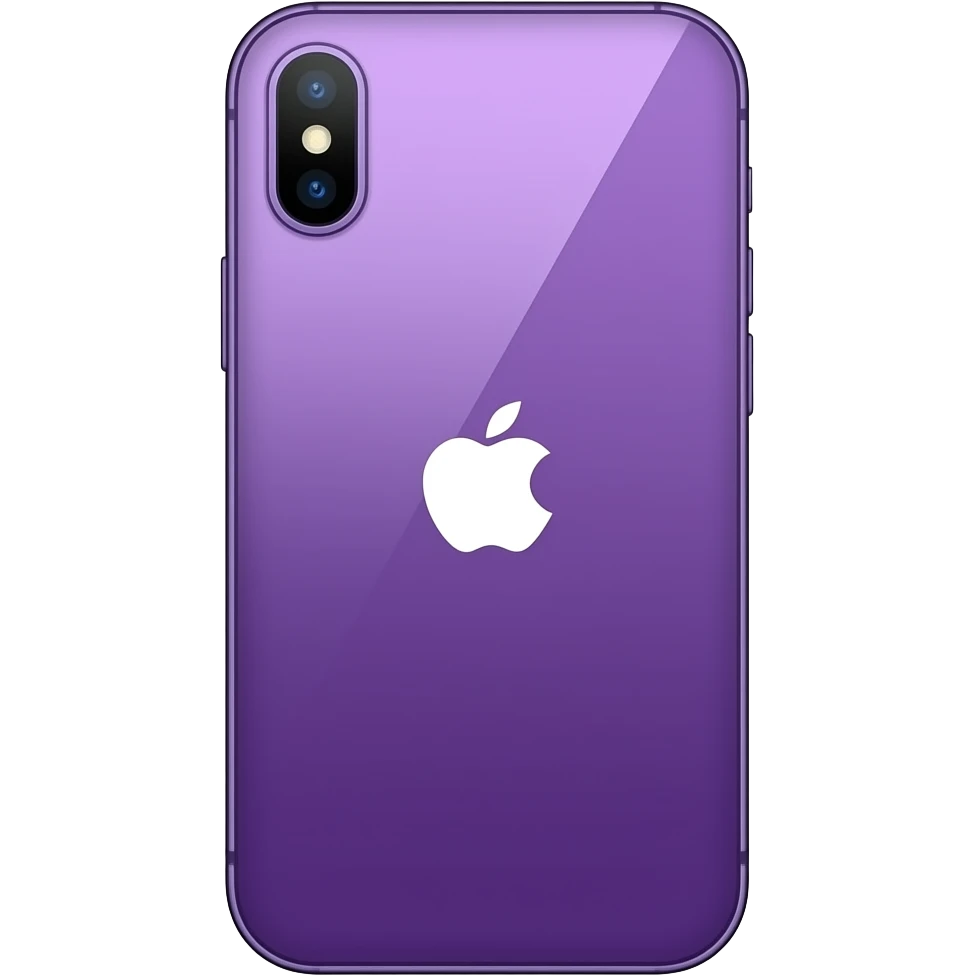 iphone purple emoji