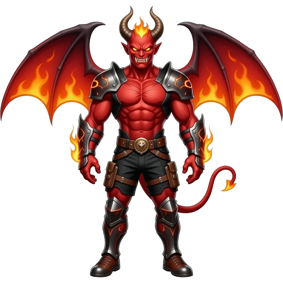 Un hellcat demon emoji