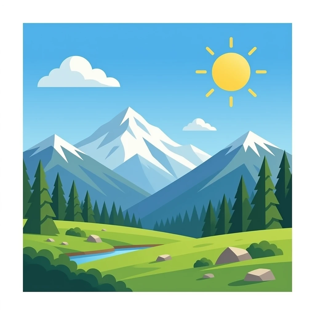 Olympis National Park Mountains emoji