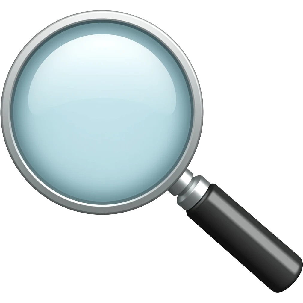 Magnifying glass emoji