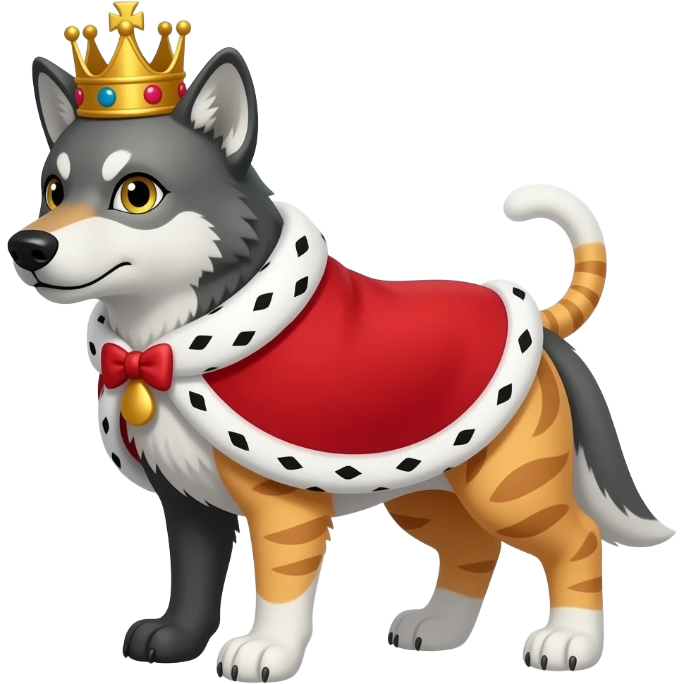 Cobaki WolfDogCatKingMonkey object emoji