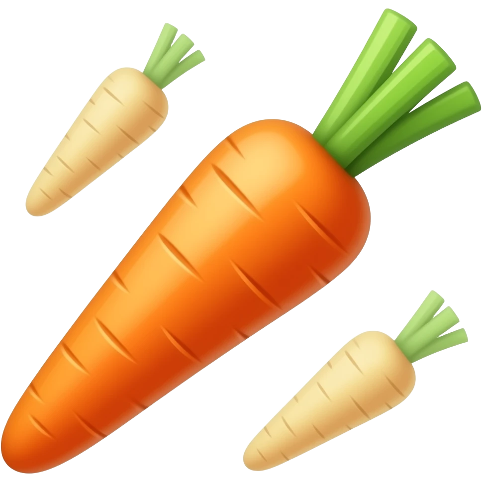 Small carrots emoji