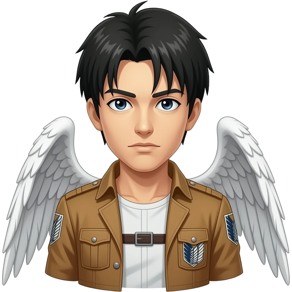 Wings of freedom OF attack on Titan (armored corp) emoji