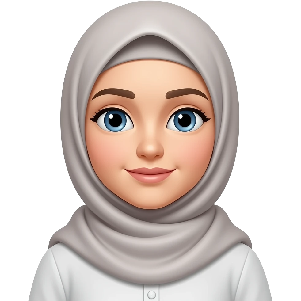 clean girl hijab emoji