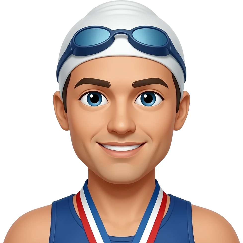 FIRST PLACE SWIMMING emoji