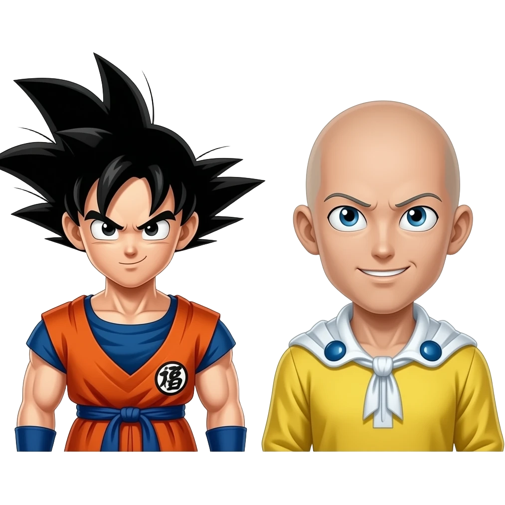Goku + saitama emoji