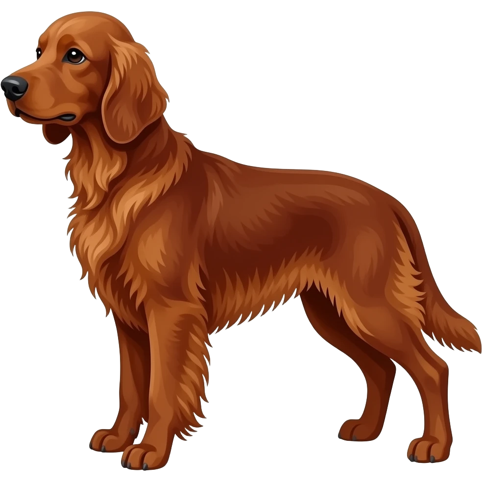 Irsk setter emoji Us Copper (copperfield) emoji
