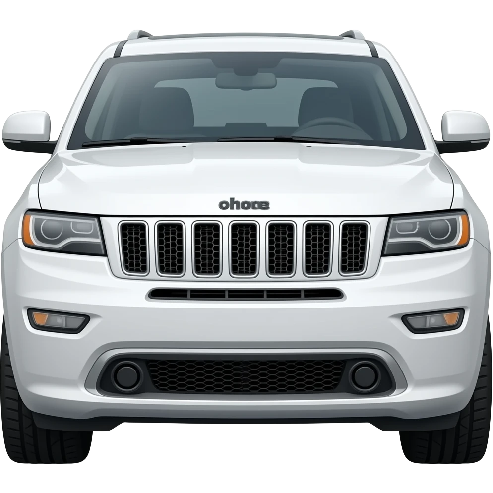 white jeep grand cherokee emoji