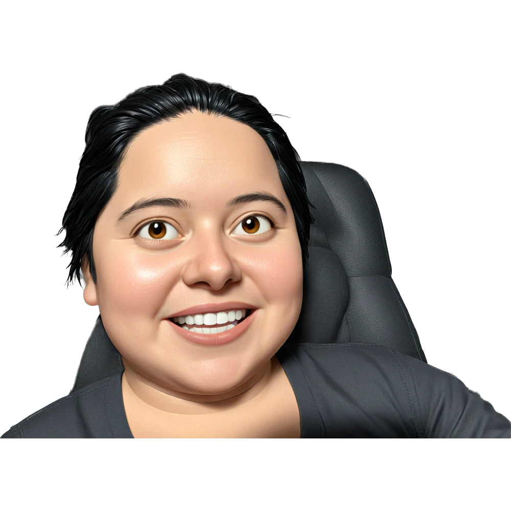 smiling boy with black hair emoji