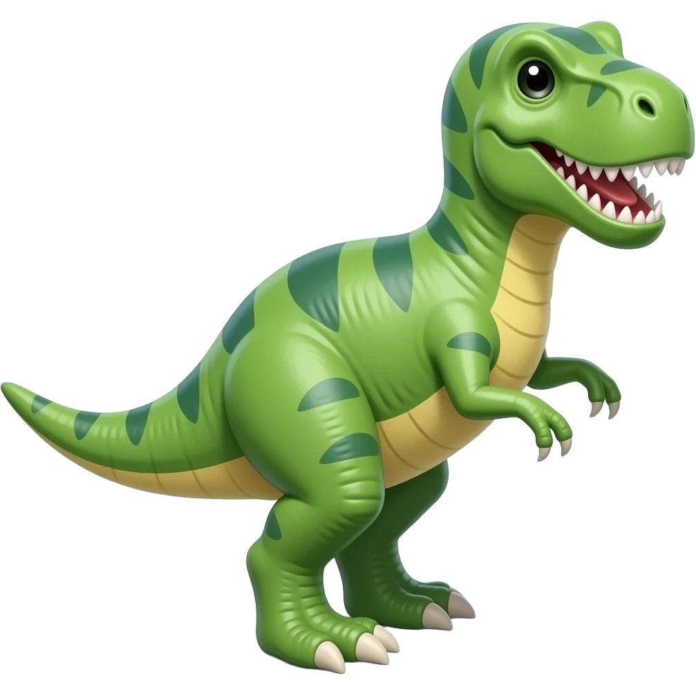 toy green  t rex emoji