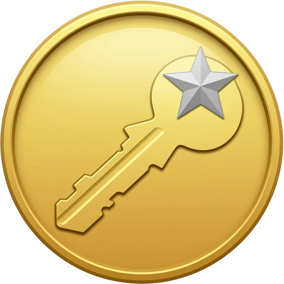 make me a coin that shows loyalty points! GOLD-Dont use words make an image of like a character! emoji