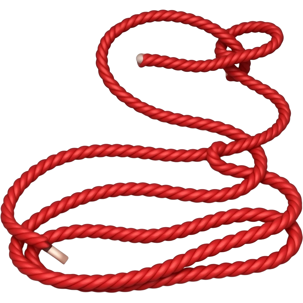 long red string for crime emoji